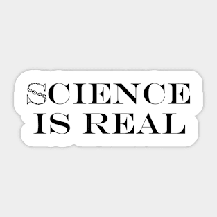 Science is Real Sticker